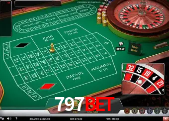 Roulette Table 797bet